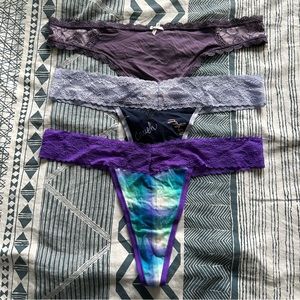 NWT Lace Thong Panties - Large - Victoria’s Secret